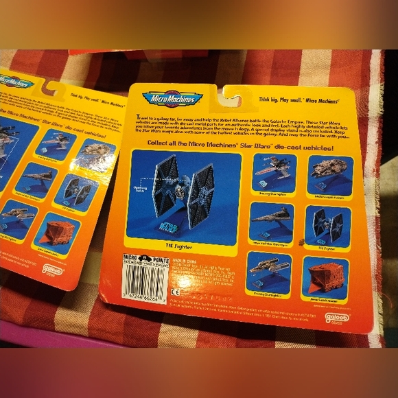 Micro Machines Star Wars X-Wing Starfighter, Millennium Falcon and Tie Fighter - Picture 7 of 7